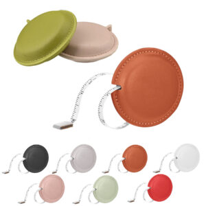 Round PU Leather Measuring Tape