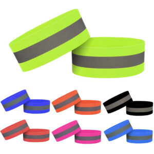 Adjustable Reflective Arm Bands for Runners