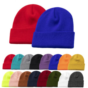 Knit Beanie With Cuff