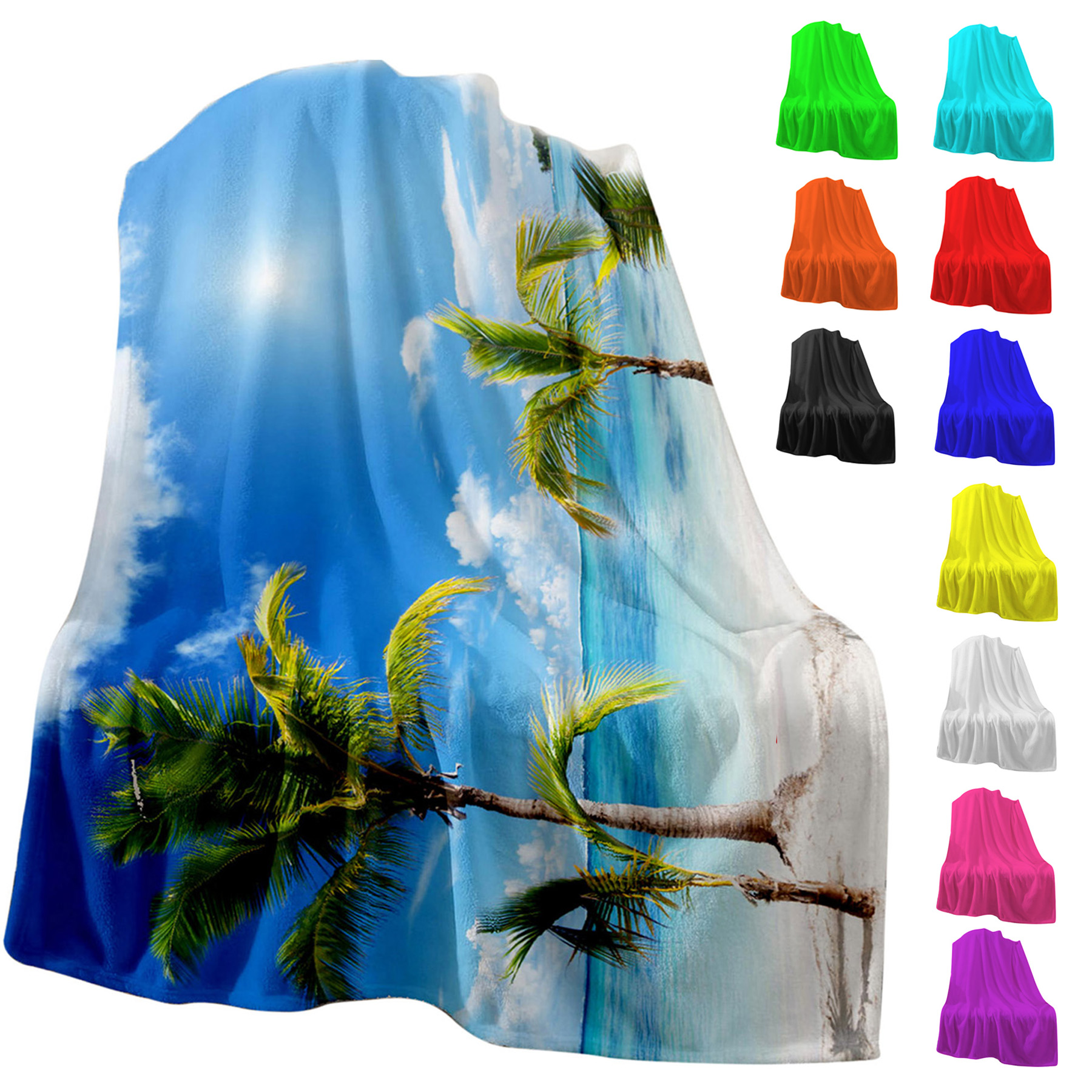 U5093-Full Color Dye-sublimated Blanket