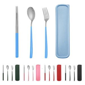 Wheat Straw Portable Tableware Set