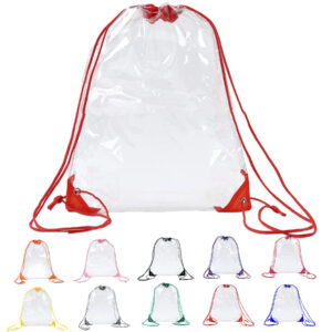Clear Drawstring Backpack